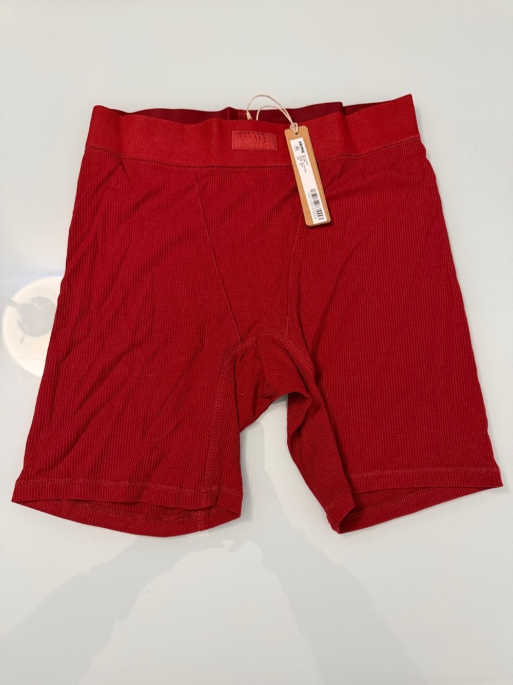 NWT SKIMS Soft Lounge Ribbed Boxer